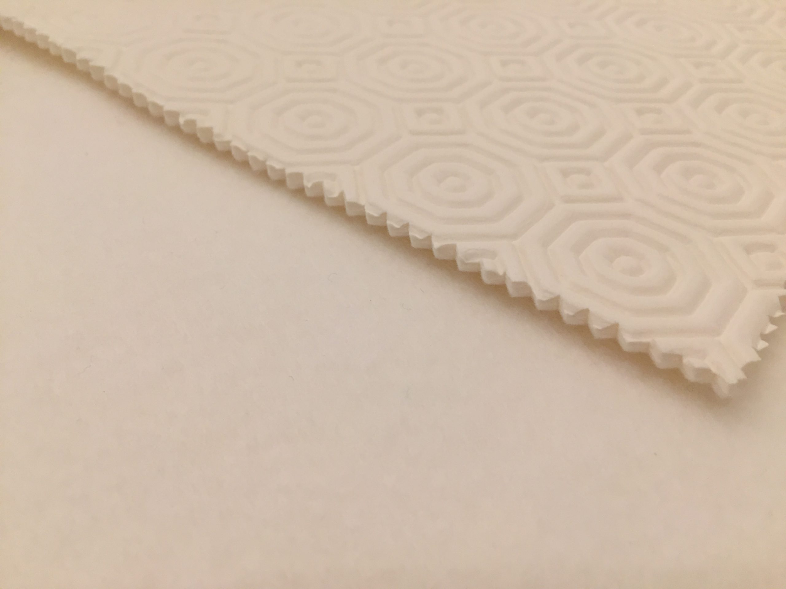 Top plast retro mollettone bianco